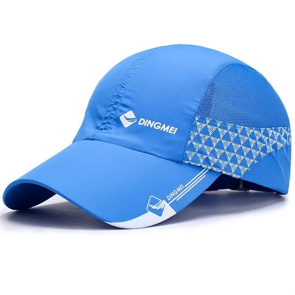 Outdoor sunshade travel baseball cap