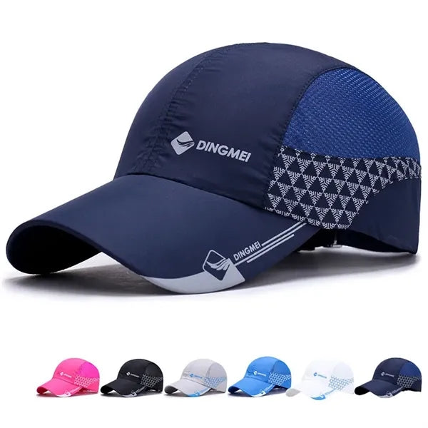 Outdoor sunshade travel baseball cap