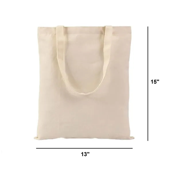 Medium Size Blank DIY Canvas Tote Bag