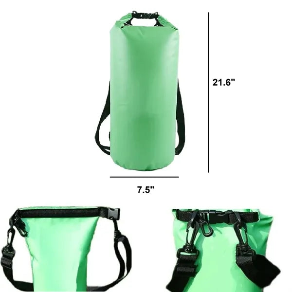 10L Multicolor Waterproof Dry Bag for Outdoor Activity