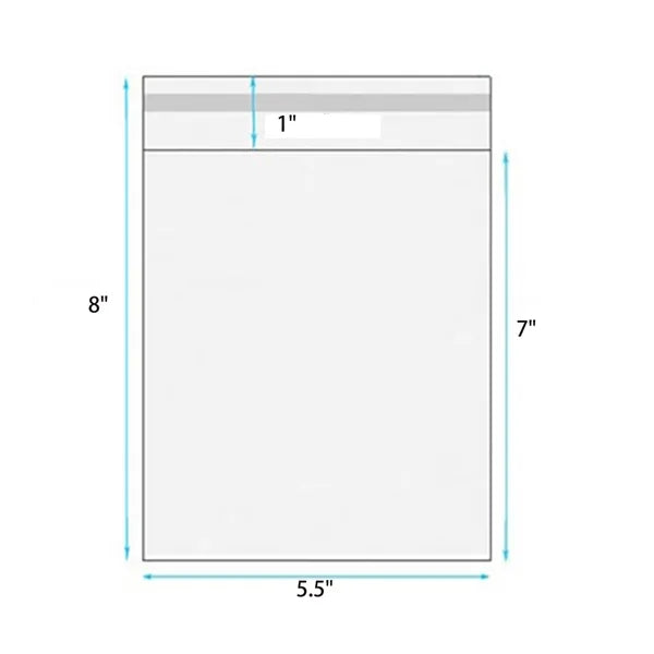 3.5 Mil Cellophane Bag For Packaging