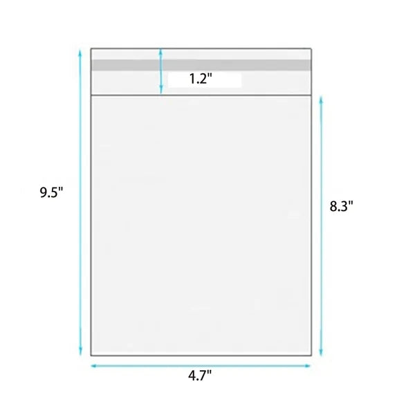 Ultra-Clear Self Adhesive Wrappers