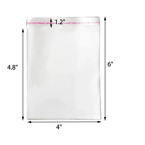 Self Seal Clear Cello Poly Bags