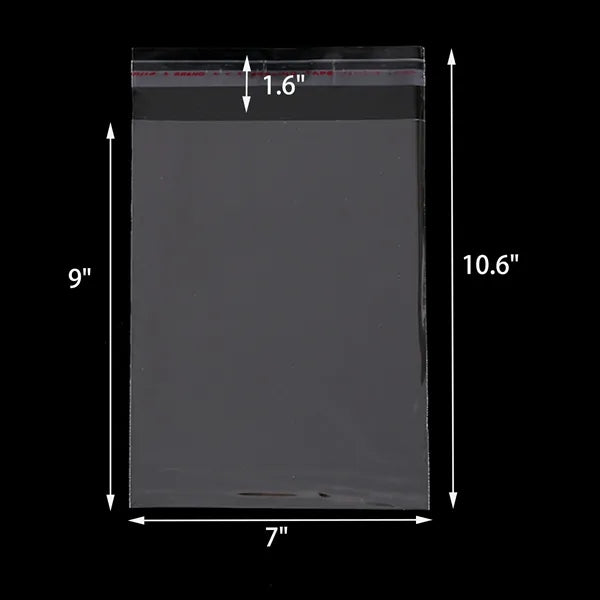 Self-Adhesive Cellophane Bags With Air Holes