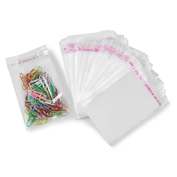 6x10 Inches Clear Resealable Cellophane Bags