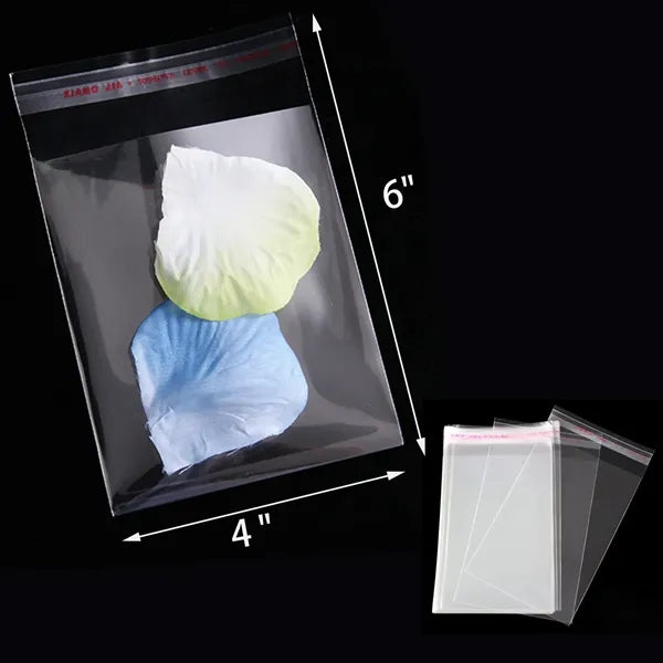 2 Mil Cellophane Self-Sealing Bags