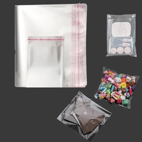 Self Seal Clear Cello Poly Bags
