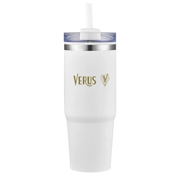 Aqueduct-VII 30 Oz Tumbler Mugs with Straw