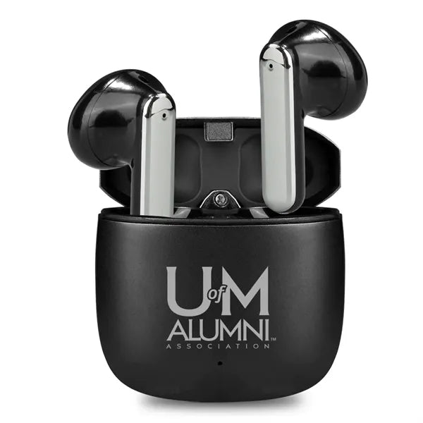 Lloyd Black Metal Wireless Earbuds