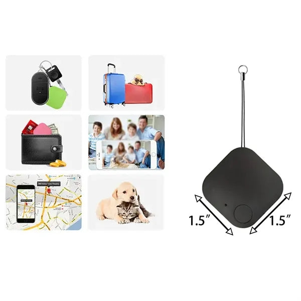 Square Wireless Smart Anti-Lost Tracker Keychain