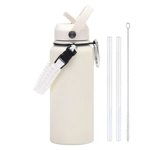 Stainless Steel Outdoor Large Capacity Sport Bottle & Handle