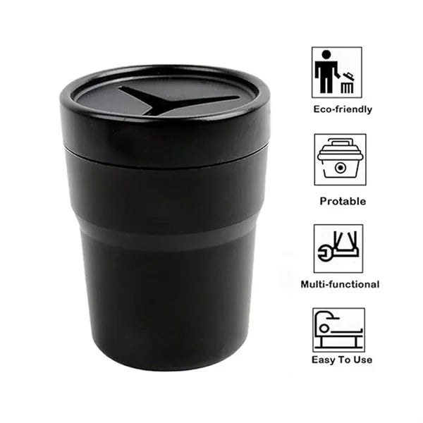 Car Trash Can with Lid Full Print