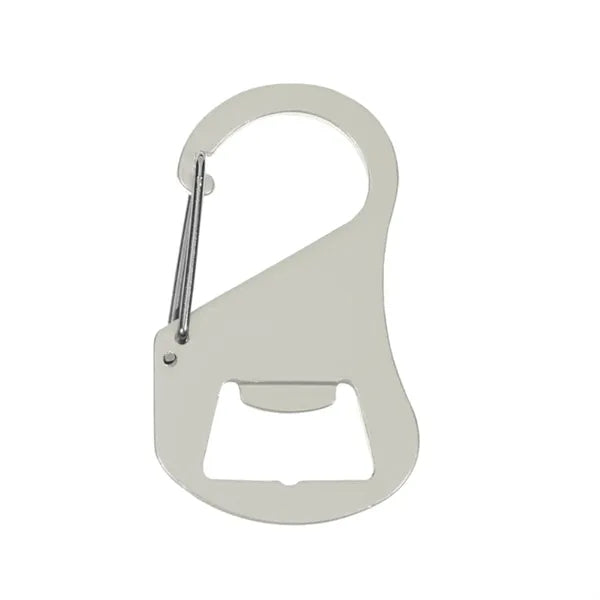 Aluminum Bottle 0pener With Carabiner