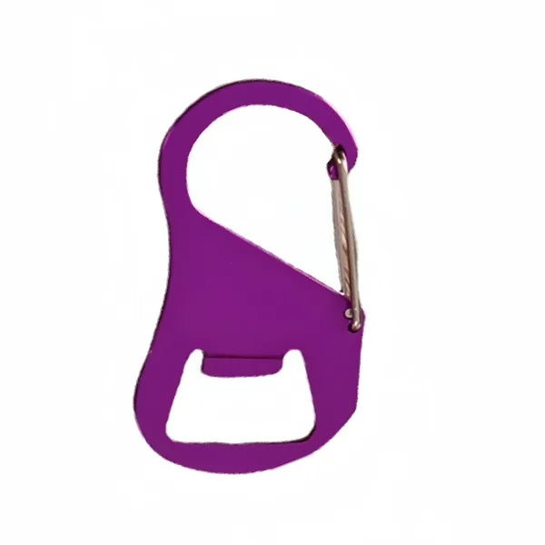 Aluminum Bottle 0pener With Carabiner