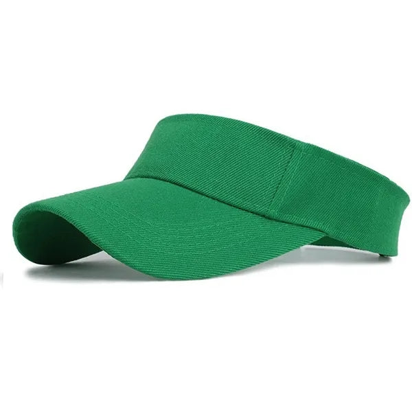 Sun Visor Women Large Brim UV Protection Empty Top Hats Caps