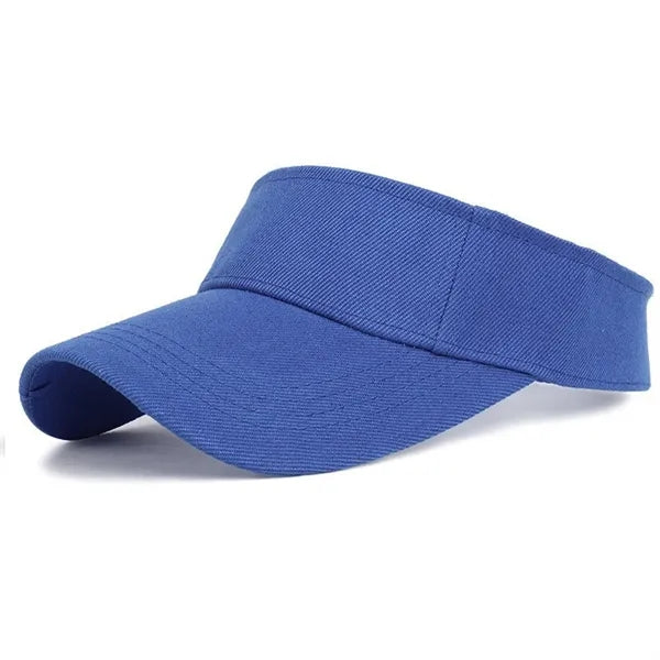 Sun Visor Women Large Brim UV Protection Empty Top Hats Caps