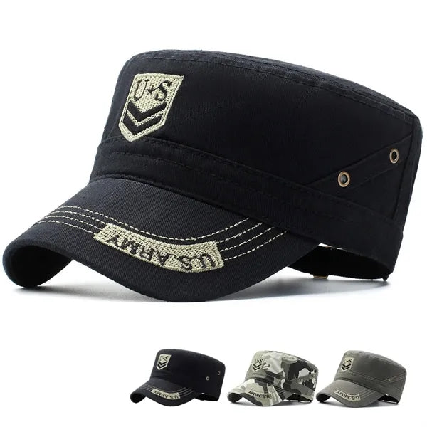 Military style cap