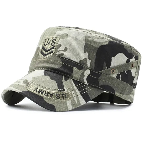 Military style cap