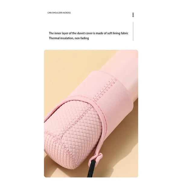 Water Bottle Sleeve with Detachable and Adjustable Strap
