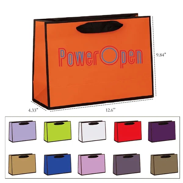 Quality Custom White Cardboard Bag with Handle