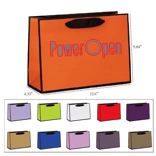 Quality Custom White Cardboard Bag with Handle