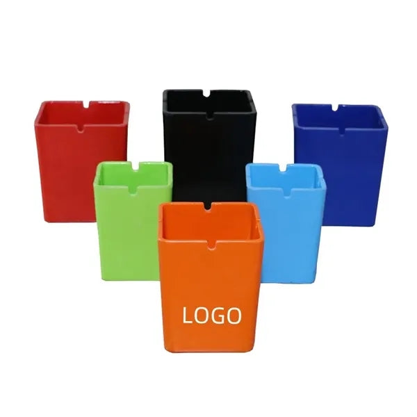 Classic Plastic Personalized Tabletop Ashtray Mini Ash Bin