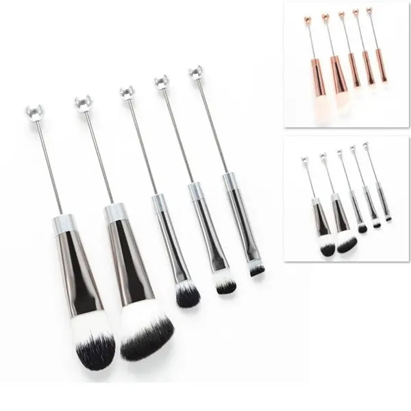 5 Pcs Eye Shadow Loose Powder Concealer Makeup Brush Set