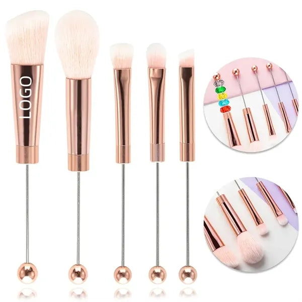 5 Pcs Eye Shadow Loose Powder Concealer Makeup Brush Set