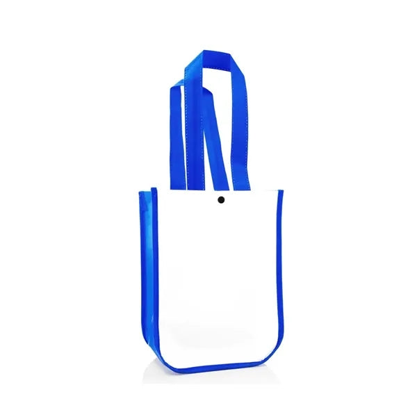 Shoppers Tote Bag with Snap Closure