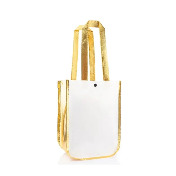 Shoppers Tote Bag with Snap Closure