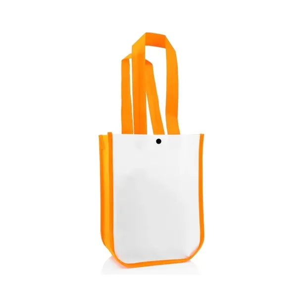Shoppers Tote Bag with Snap Closure