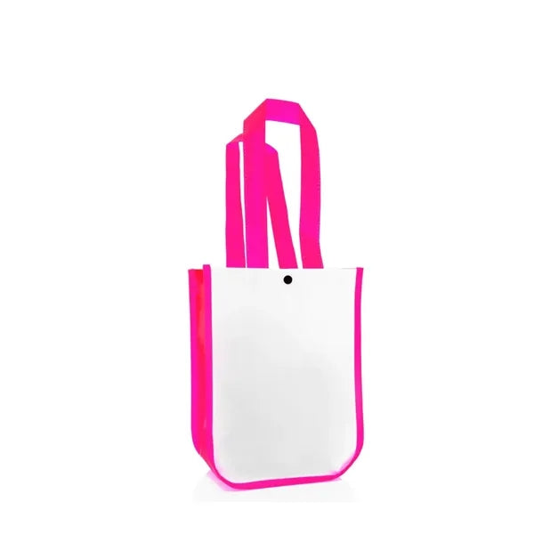 Shoppers Tote Bag with Snap Closure