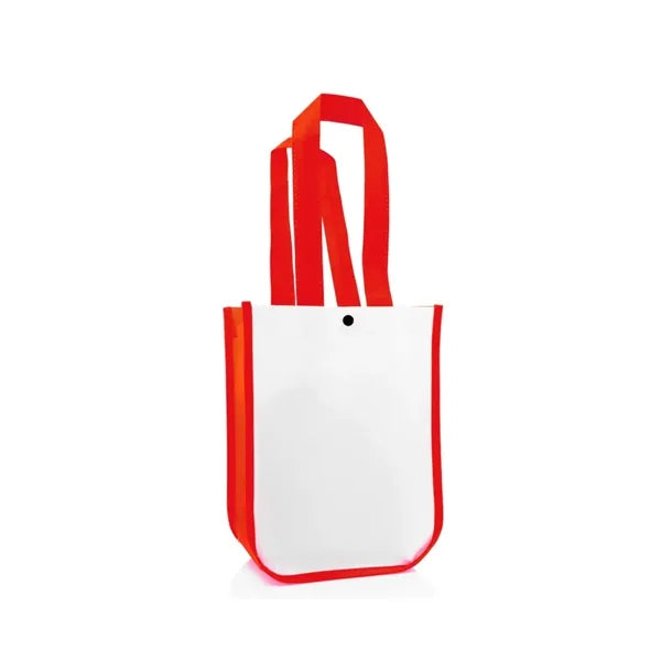 Shoppers Tote Bag with Snap Closure