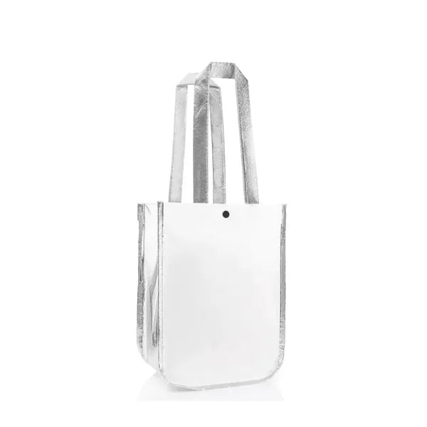 Shoppers Tote Bag with Snap Closure