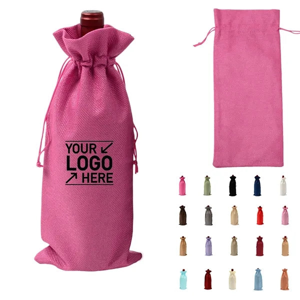 Eco-friendly Linen Wine Carrier