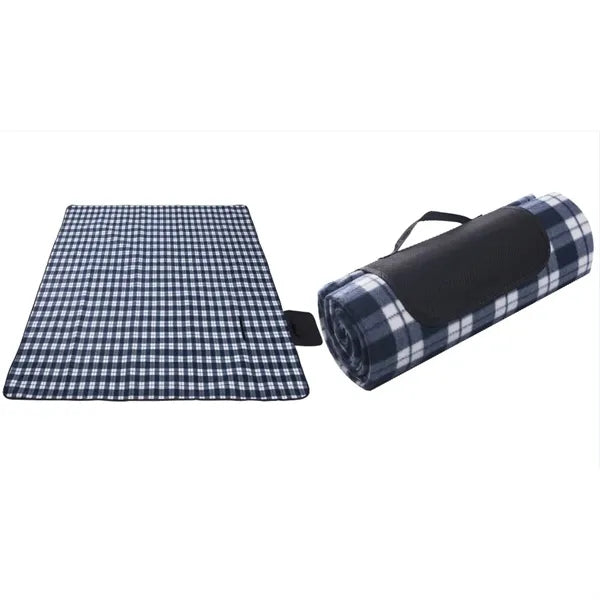 Waterproof Fleeced Picnic Stadium Roll Up Blanket 59"x78.7"