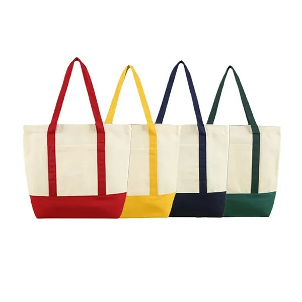 Colorful Hand-held Cotton Bags For Advertising And Shopping