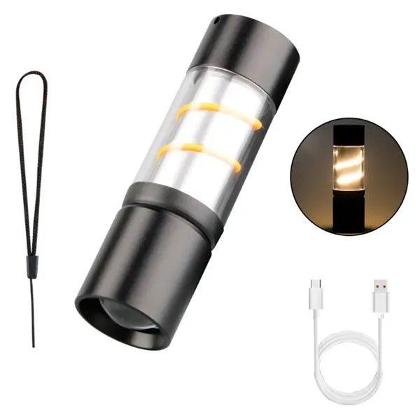 Outdoor Camping LED Atmosphere Light Portable Flashlight
