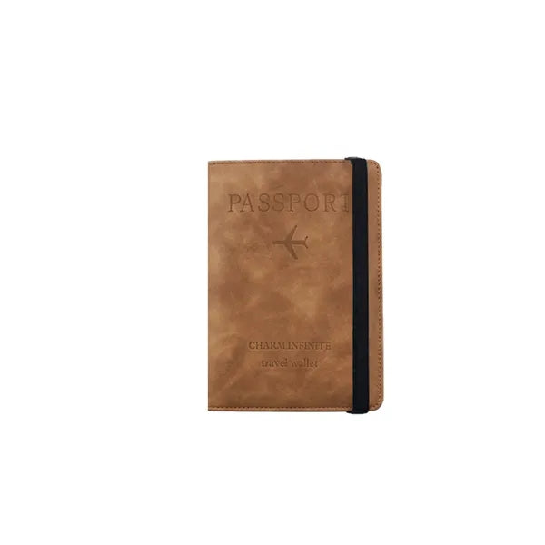 PU Anti-Magnetic Passport Wallet