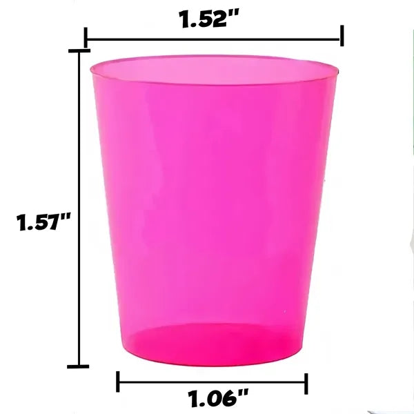 Clear Plastic Shot Glasses For Party Use