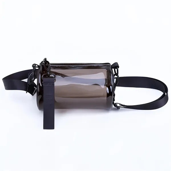Women Personalized Travel PVC Clear Crossbody Purse Bags