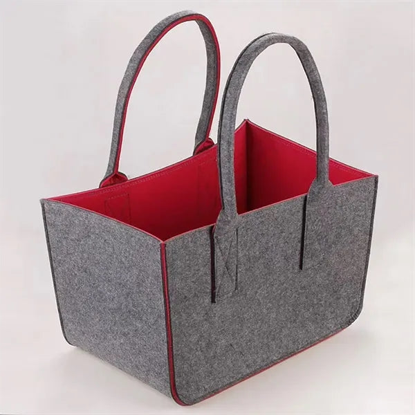 Foldable Felt Tote Bags for Shopping