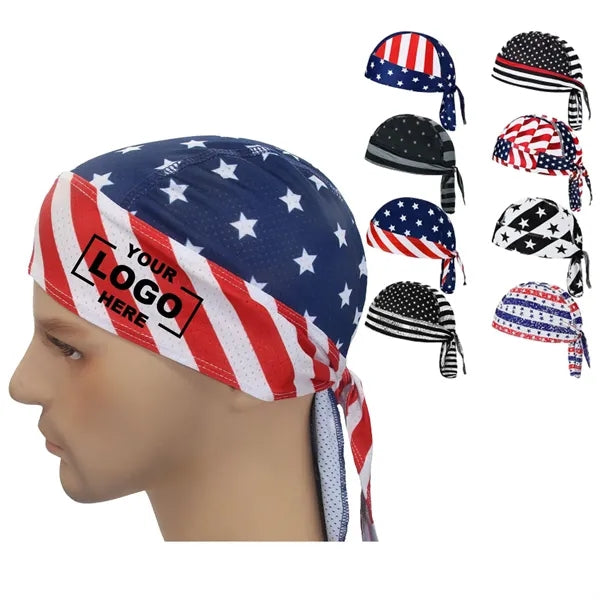 US flag Cycling headscarf