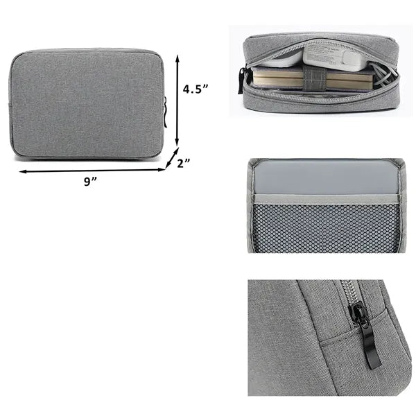9-inch Data Cable Storage Bag
