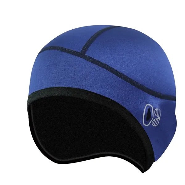 Winter Thermal Cycling Skull Cap with Glasses Hole