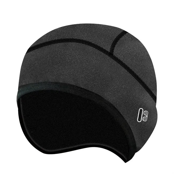 Winter Thermal Cycling Skull Cap with Glasses Hole