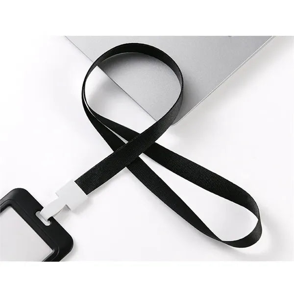 Thickened One Piece Buckle Safety Lanyard Printed Logo