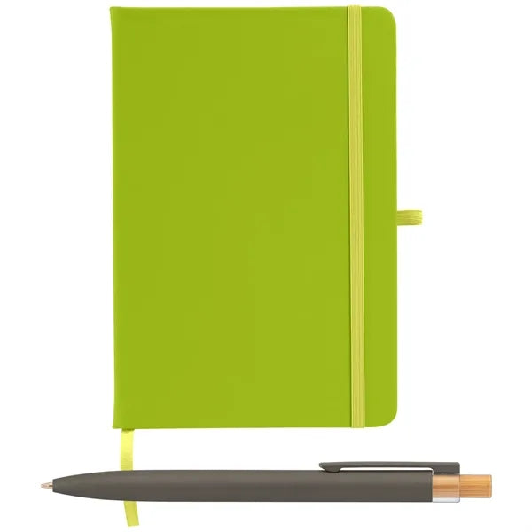 Wilde Recycled Hard Cover Journal & Pen Set - A5 5.5" x 8.3"