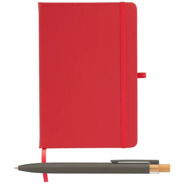 Wilde Recycled Hard Cover Journal & Pen Set - A5 5.5" x 8.3"