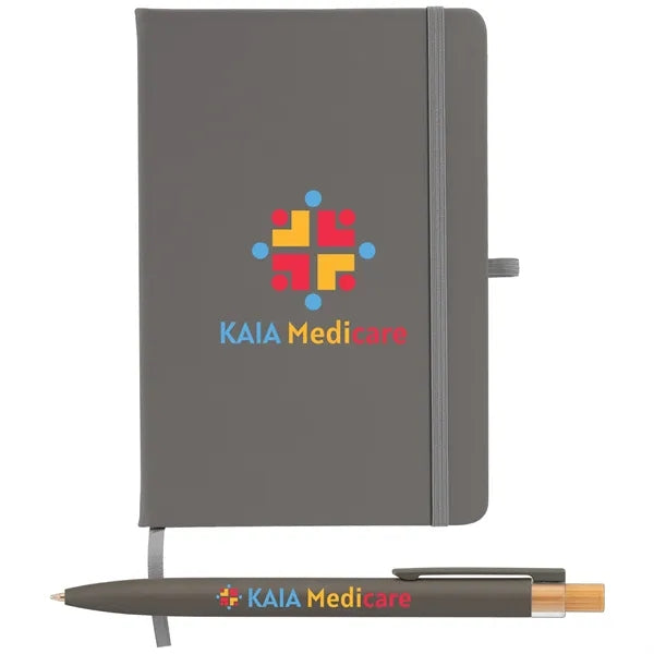 Wilde Recycled Hard Cover Journal & Pen Set - A5 5.5" x 8.3"